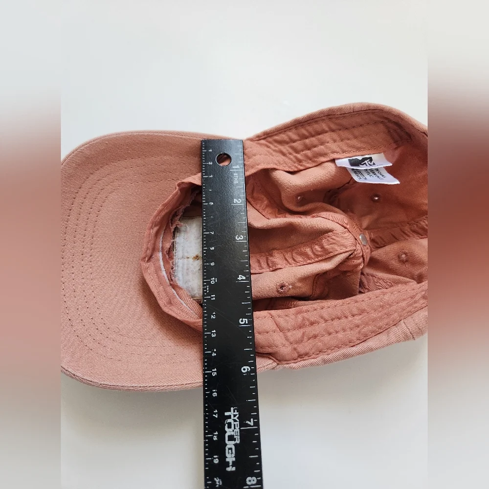 MTV Adjustable Hat Peach‎ Color One Size
